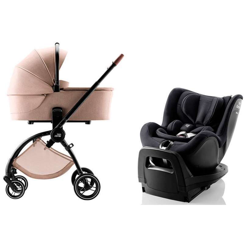 POUSSETTE BRITAX RÖMER RIO ET SIÈGE AUTO DUALFIX PRO