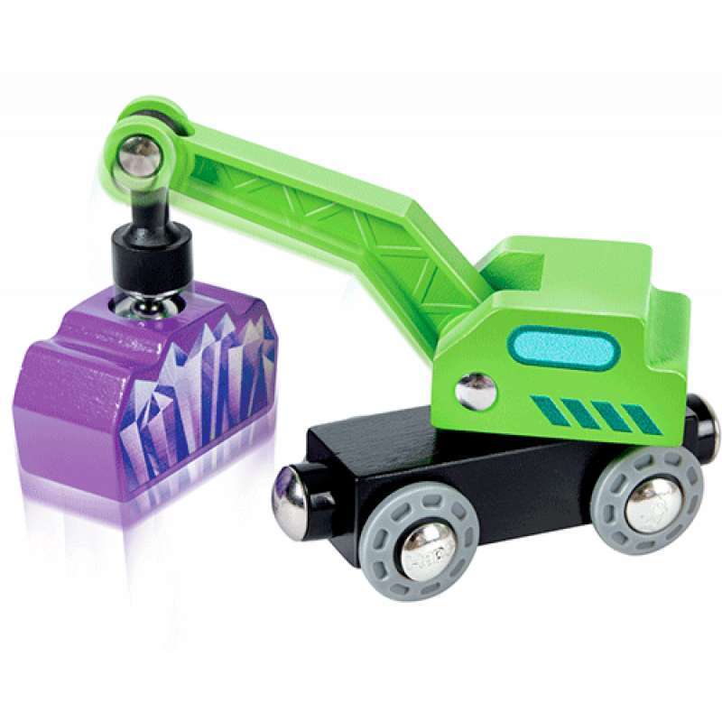 COFFRET D`AVENTURES FERROVIARIES HAPE DINOSAUR