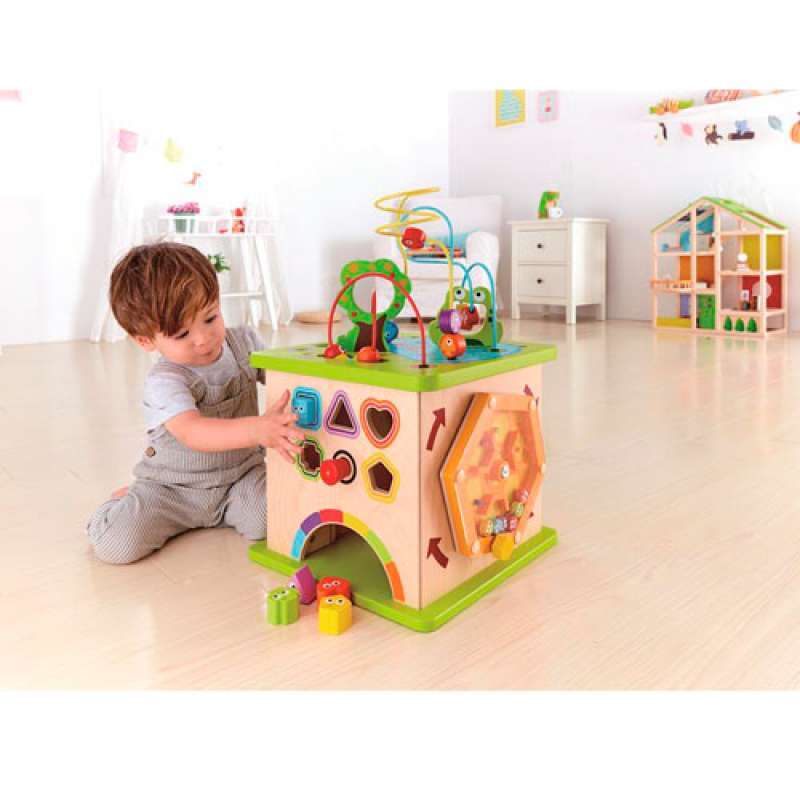 CUBE DE JEUX HAPE ANIMAUX DE LA CAMPAGNE