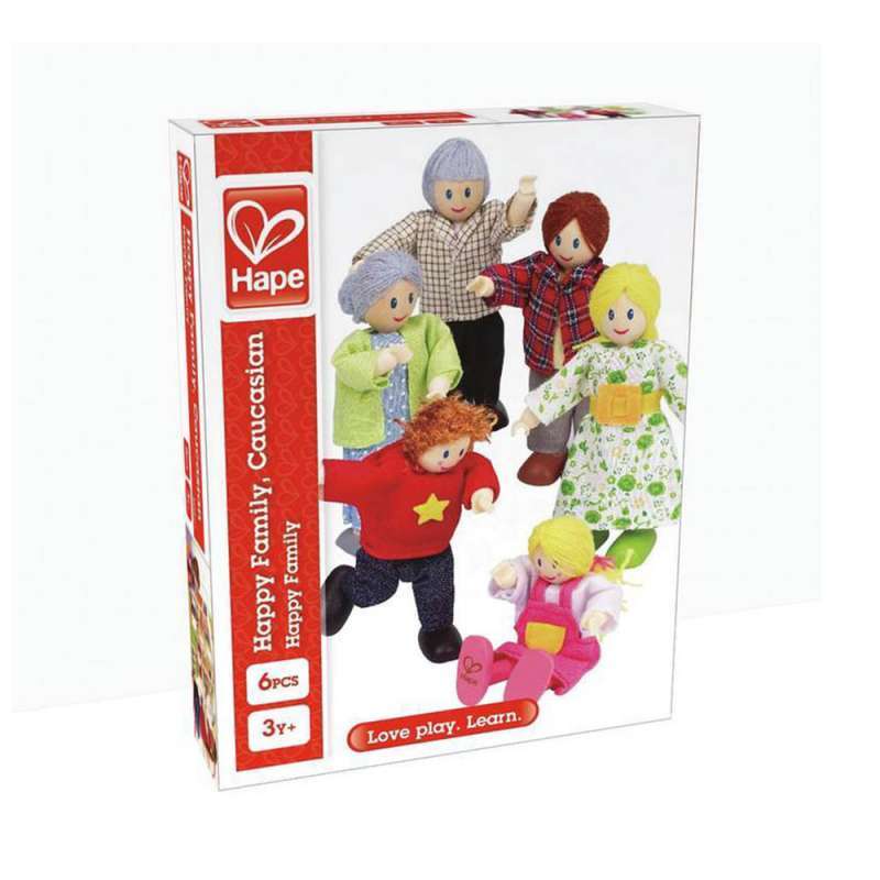 FAMILLE DE POUPÉES JOYEUSE HAPE