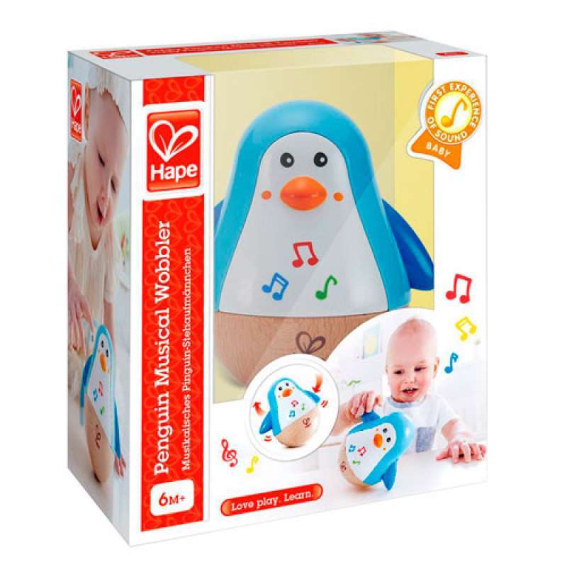 PINGOUIN CULBUTO MUSICAL HAPE
