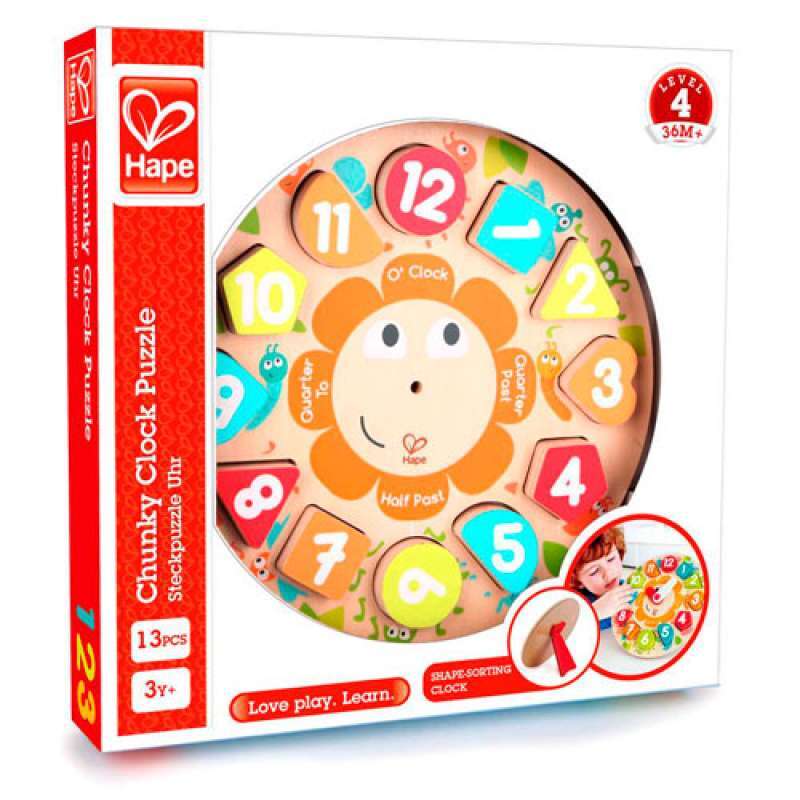 PUZZLE HAPE HORLOGE