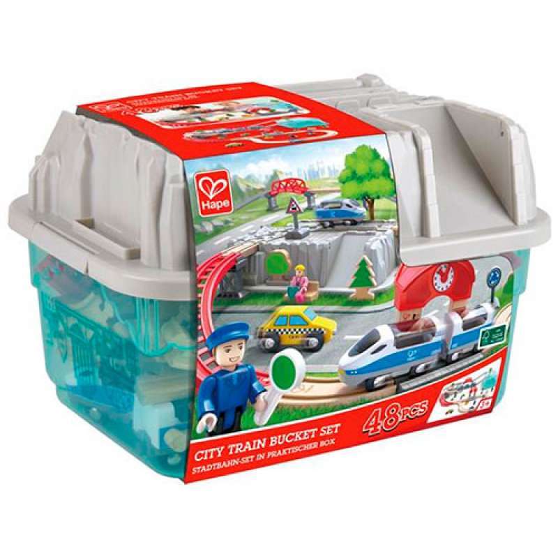 SET DE VOIES ET DE TRAINS HAPE CITY TRAIN