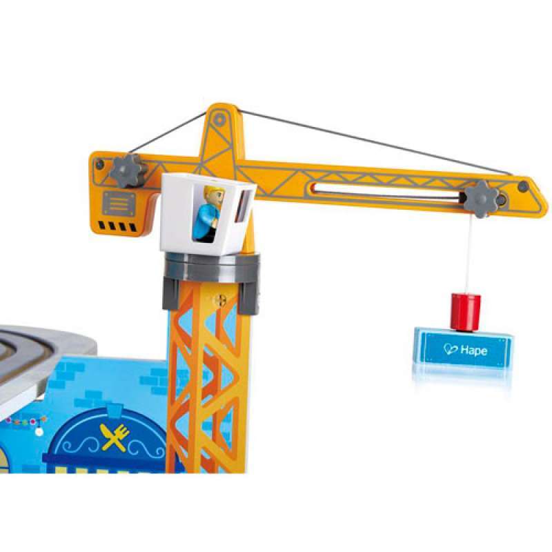 Grande Grue - Circuit de Train - Hape - Imagination - Tropfastoche.com