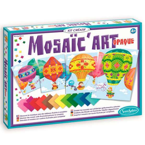 Mosaic Art Sentosphere Opaque Montgolfieres