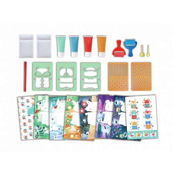 Peinture à l'éponge amusante de Hape