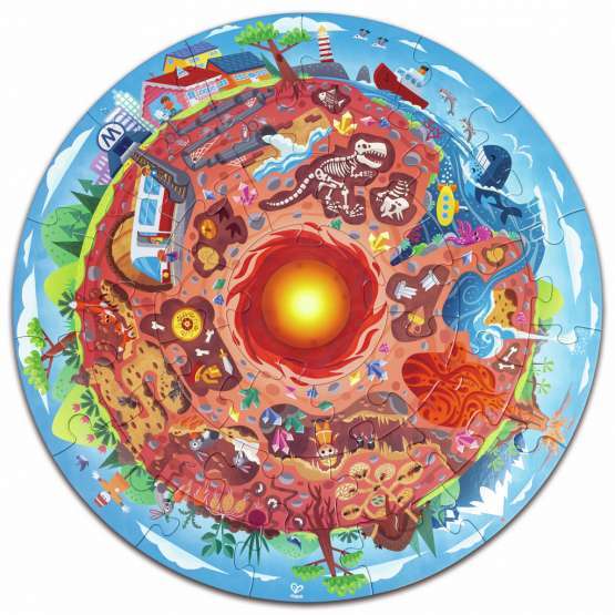 Puzzle du monde souterrain de Hape