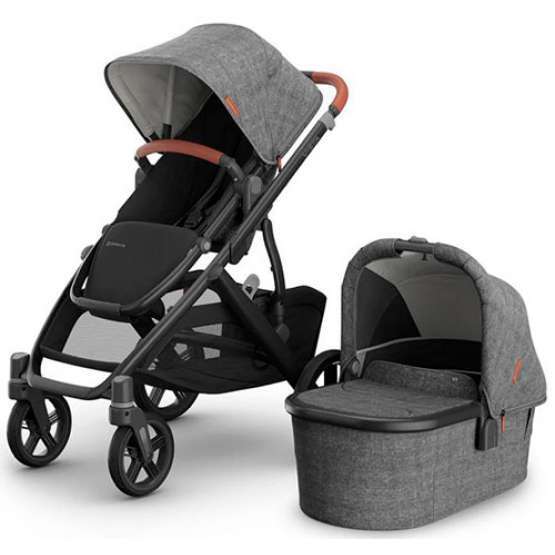 UPPAbaby Vista V3 · Poussette évolutive 1-3 enfants avec +30 configurations
