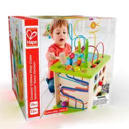 CUBE DE JEUX HAPE ANIMAUX DE LA CAMPAGNE