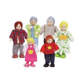 FAMILLE DE POUPÉES JOYEUSE HAPE