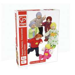 FAMILLE DE POUPÉES JOYEUSE HAPE