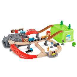 ENSEMBLE DE BLOCS DE CONSTRUCTION DE CHEMIN DE FER HAPE