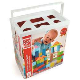 HAPE PUZZLE EN BOIS 101 BLOCS