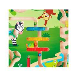 LABYRINTHE MAGNÉTIQUE HAPE ANIMAUX  DE LA JUNGLE