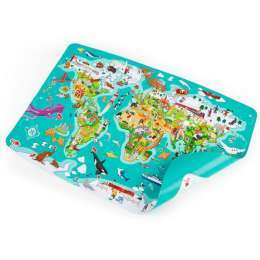 PUZZLE ET JEU HAPE MAPAMUNDI 2 EN 1