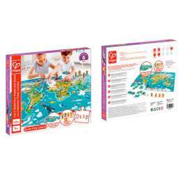 PUZZLE ET JEU HAPE MAPAMUNDI 2 EN 1