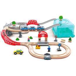 SET DE VOIES ET DE TRAINS HAPE CITY TRAIN